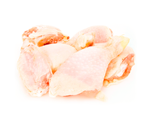 Trozos pollo con hueso 1kg (pollo picado)