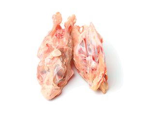 Carcasa con pellejo 1kg congel