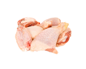 Pollo picado adobado 1kg (con hueso)