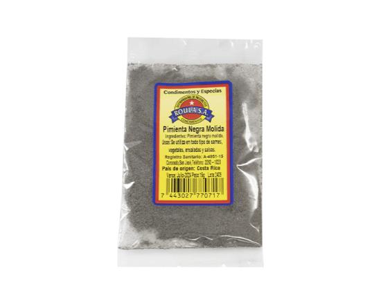 PIMIENTA NEGRA MOLIDA 15g
